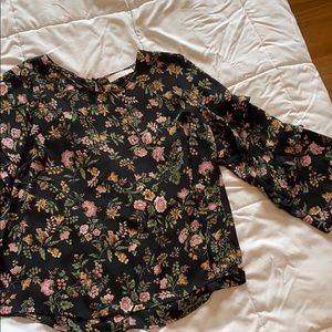 Lush Floral Blouse